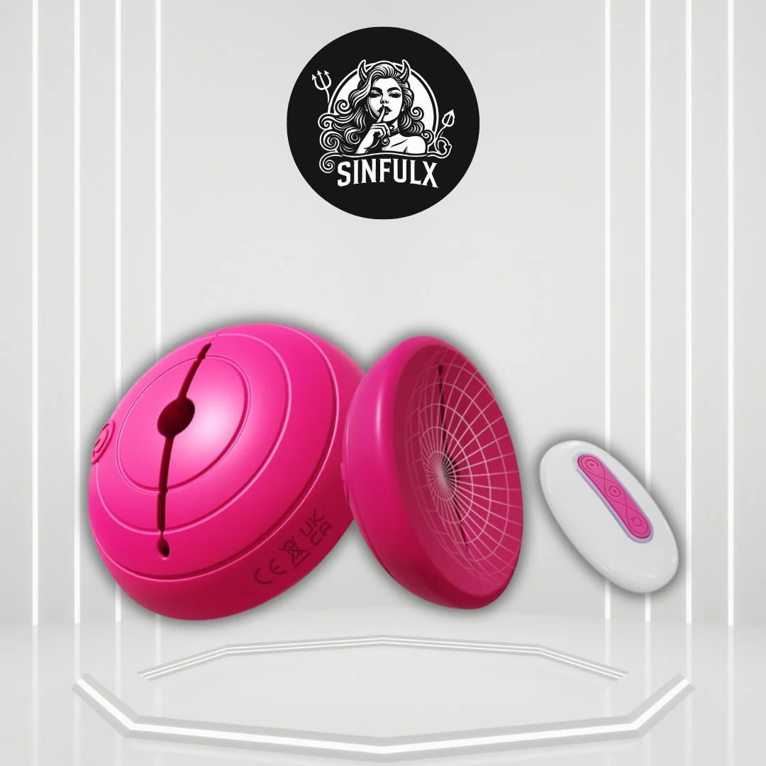 ContourFit Nipple Clamps + Sucker Set 10 Modes Remote
