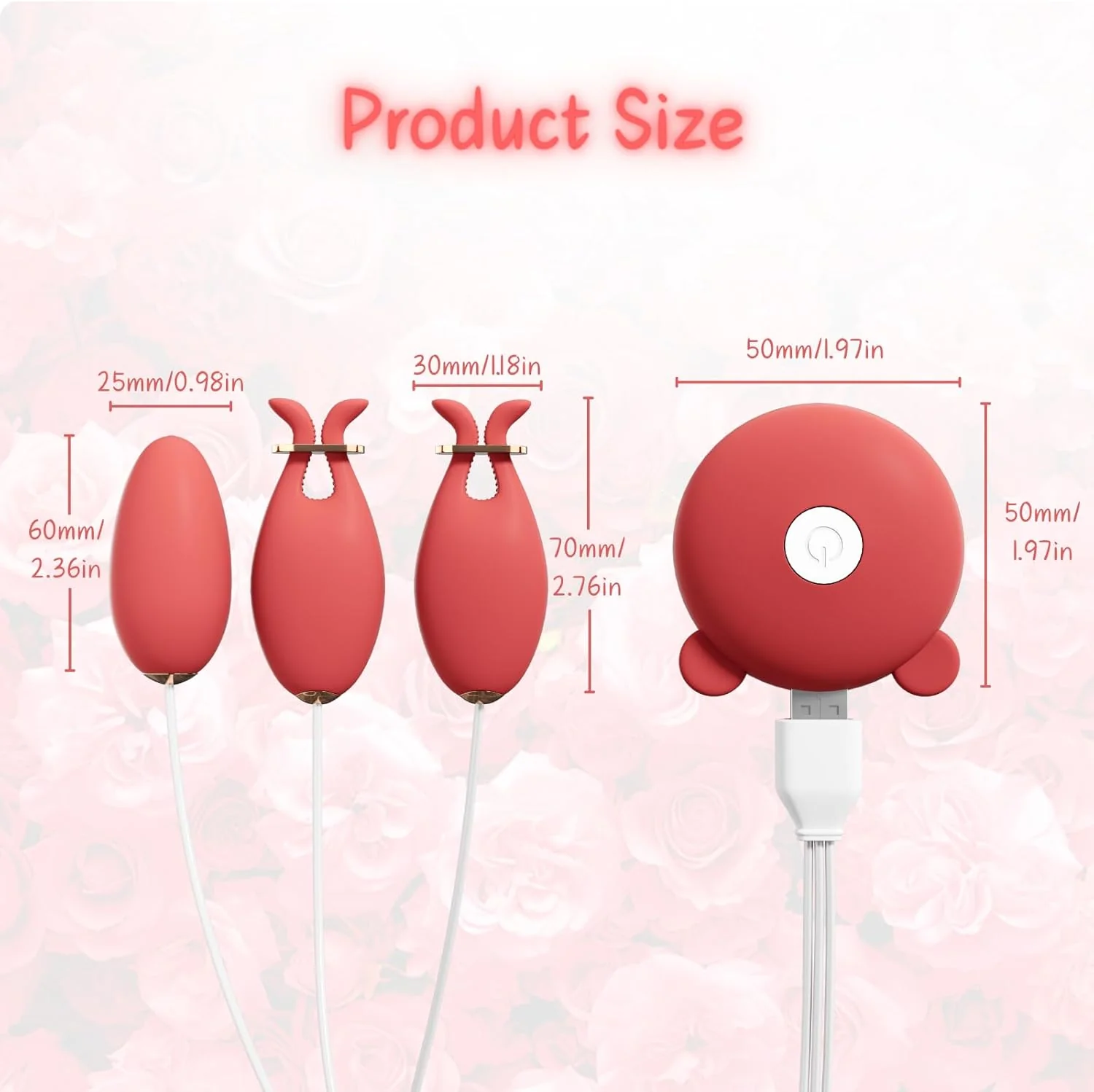 SilkGrip 10-Mode Vibrating Nipple Clamps – Waterproof - Image 7