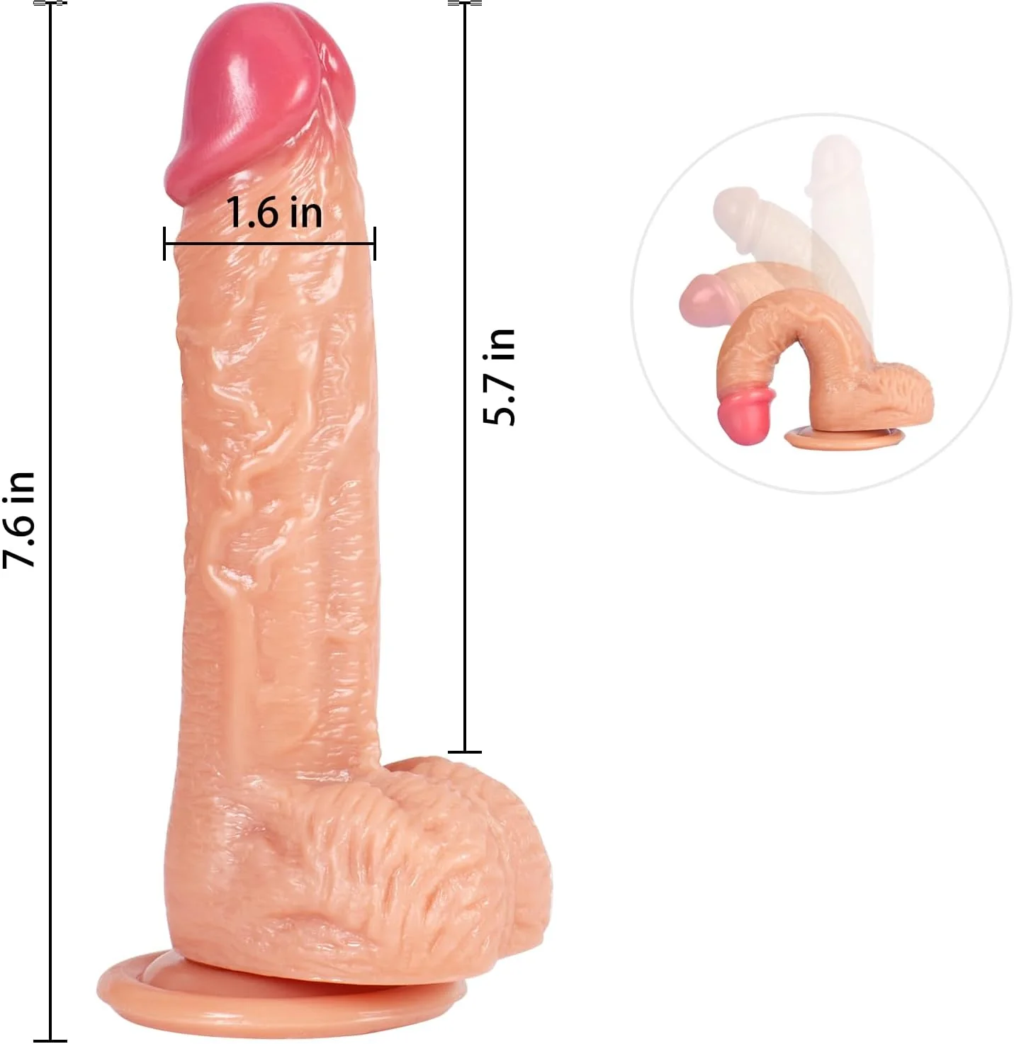 Pegging Pleasure Strap-On Dildo - Image 5