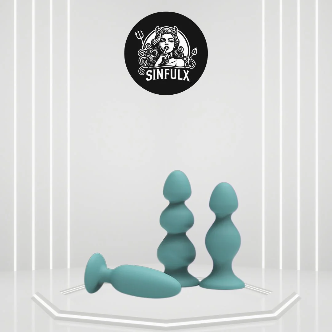 PhantomCharm Weighted Butt Plug Set