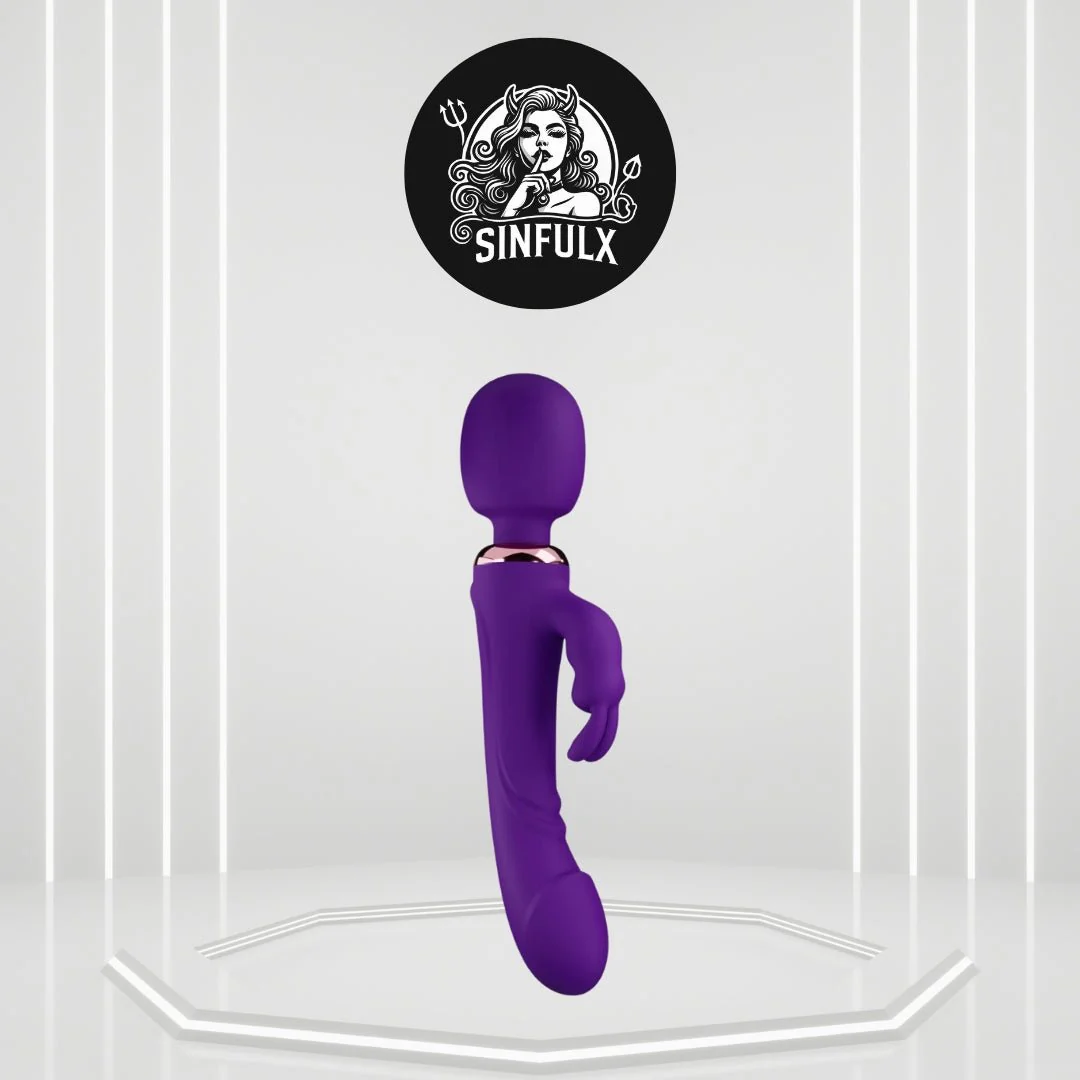 PhantomRipple Clitoral Rabbit Dildo Anal Vibrator
