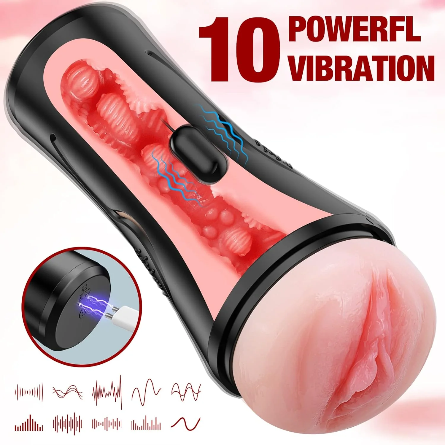PlushArc Squeezable Pocket Pussy Masturbator - Image 2