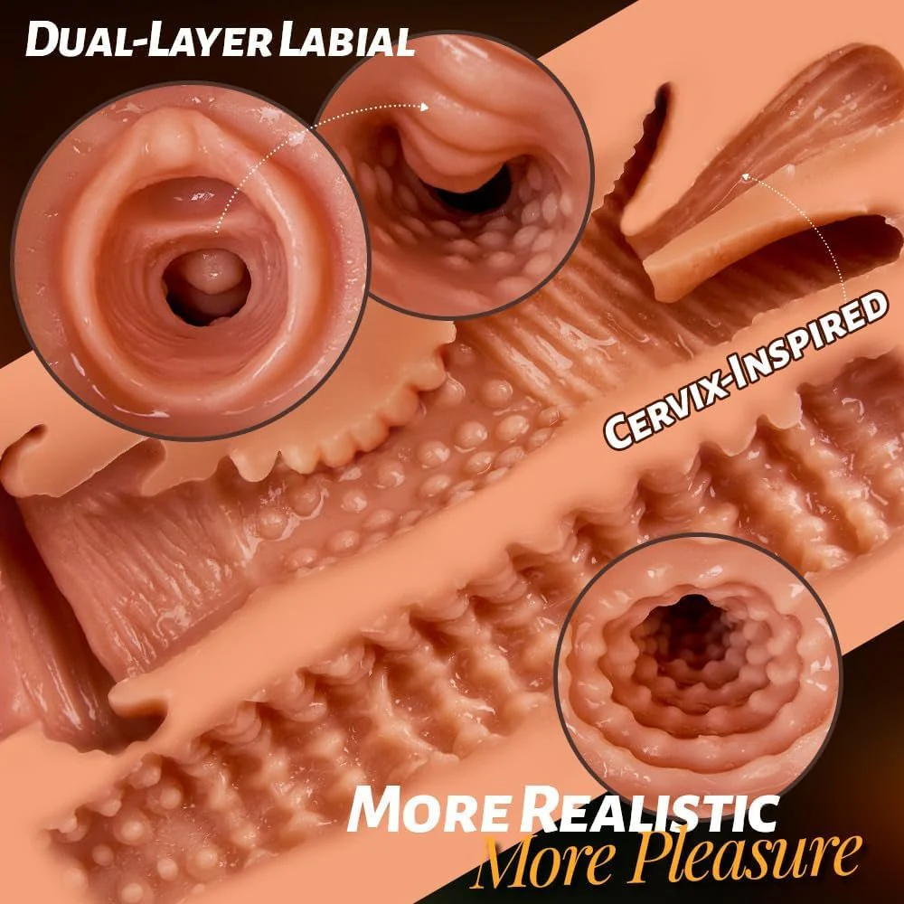 VirexCore 5.1lb Portable Sex Doll Ass TPE Dual Channel - Image 4