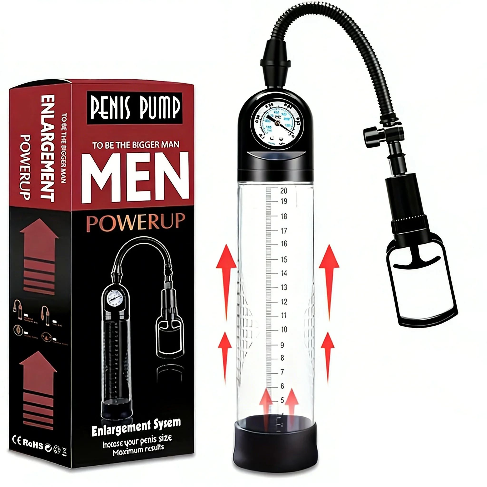 PowerVac Manual Penis Pump Pro