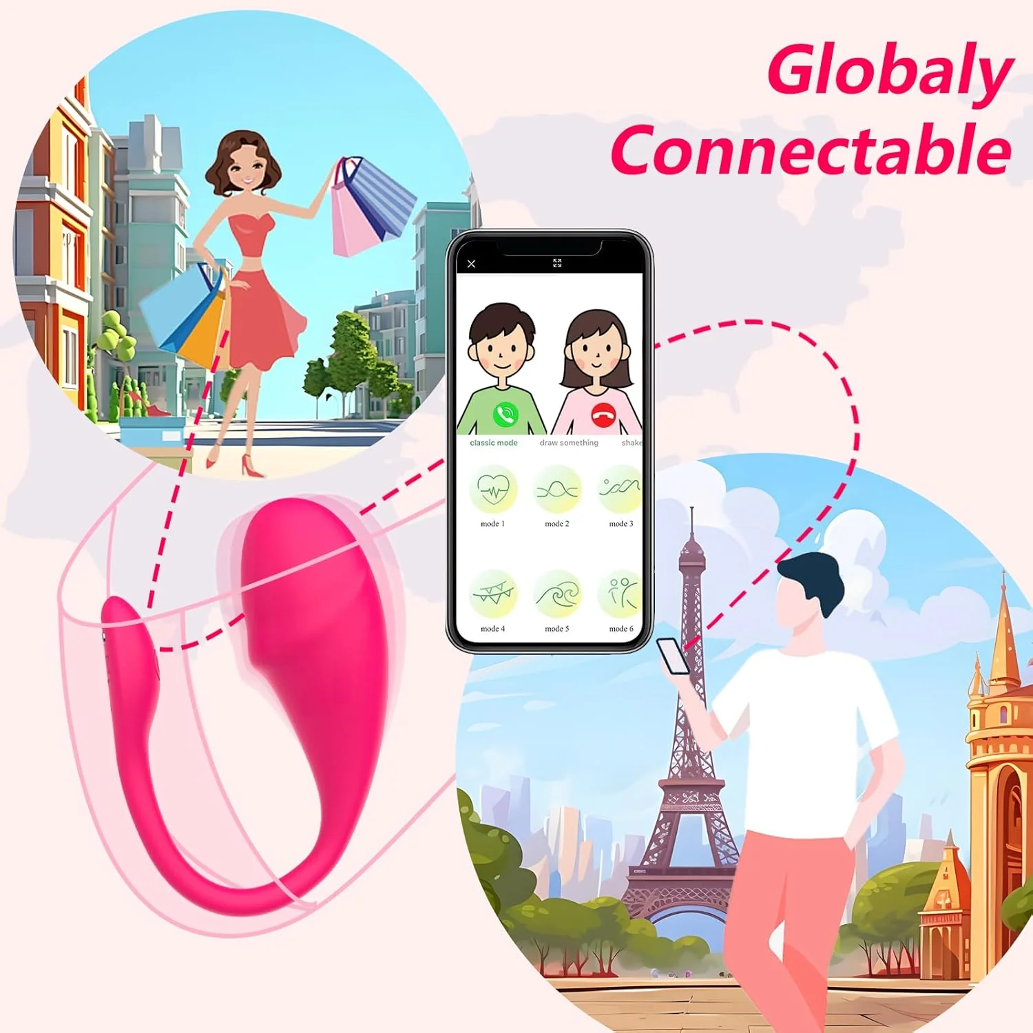 PulsePlay Remote Egg Vibrator with App Control - Image 2