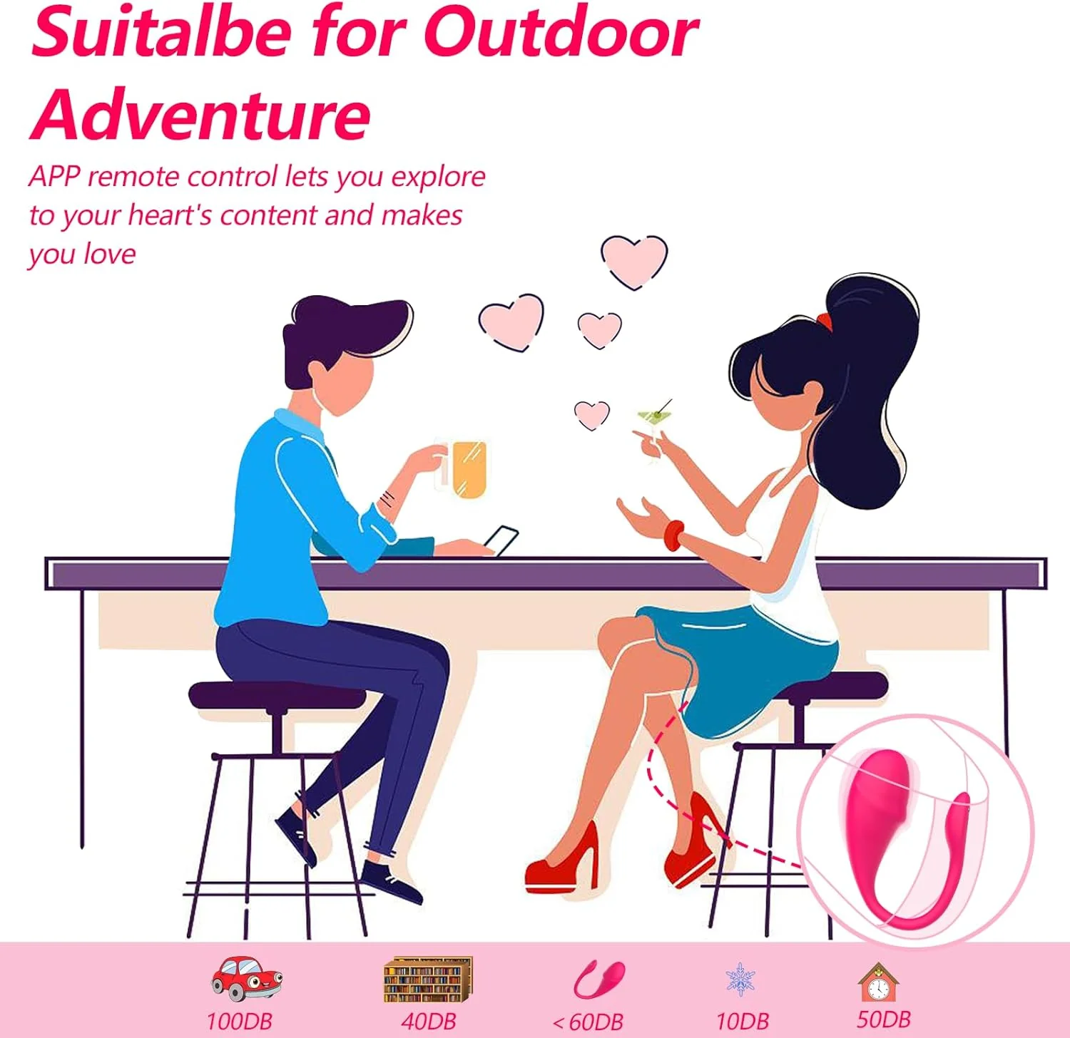 PulsePlay Remote Egg Vibrator with App Control - Image 3