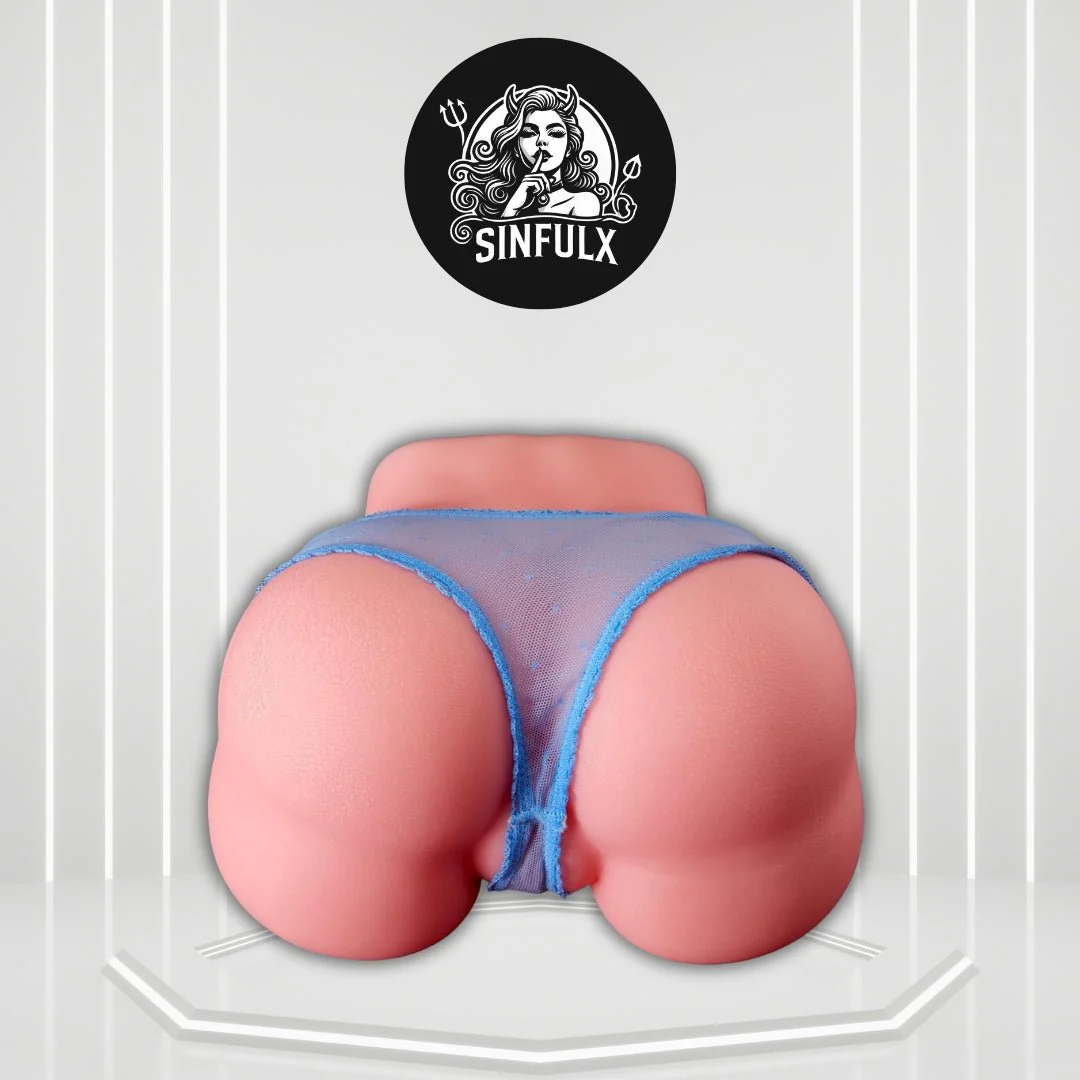 GripCoreX Dual Channel Sex Doll Stroker with Support Ring