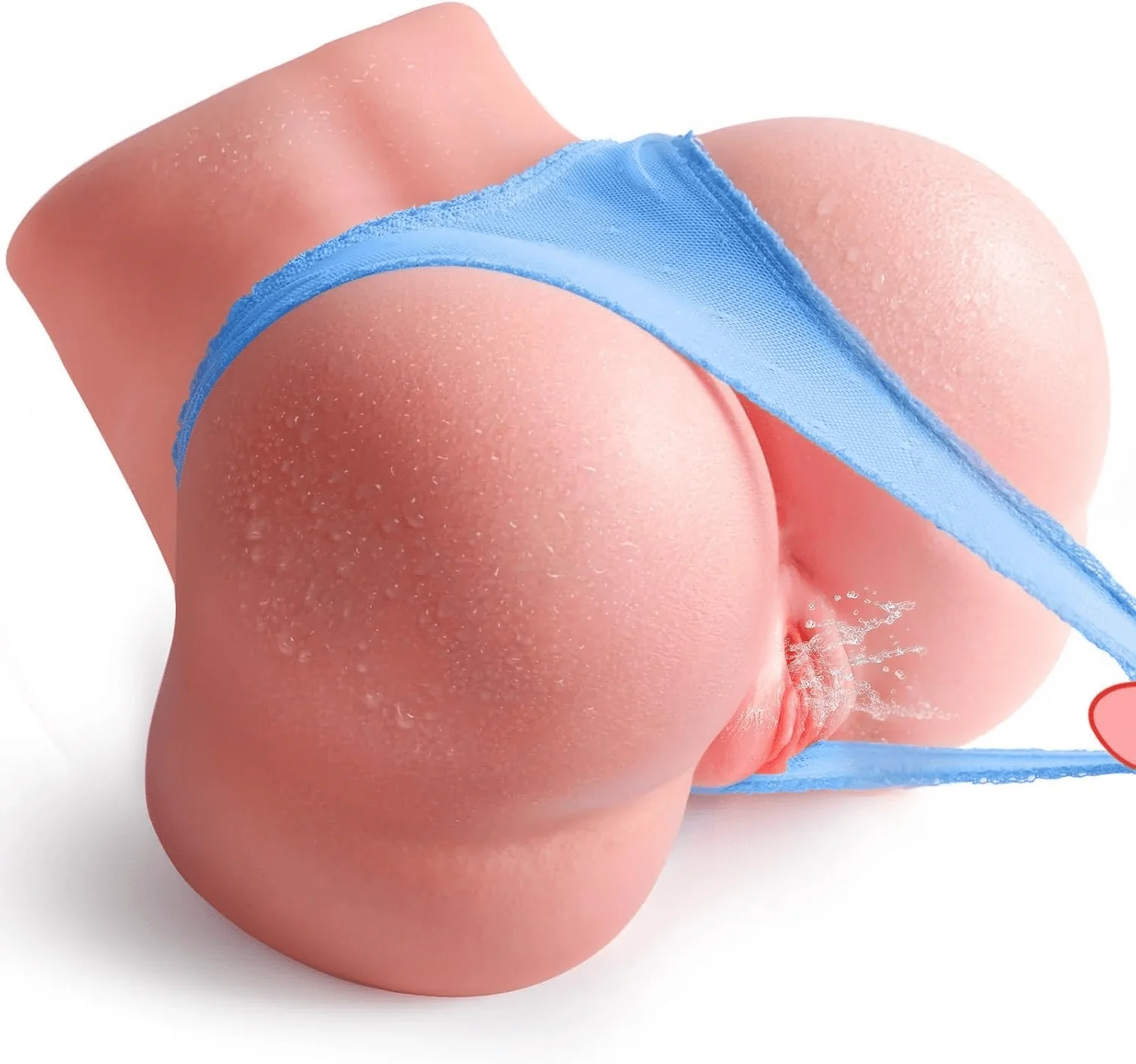 GripCoreX Dual Channel Sex Doll Stroker with Support Ring - Image 6