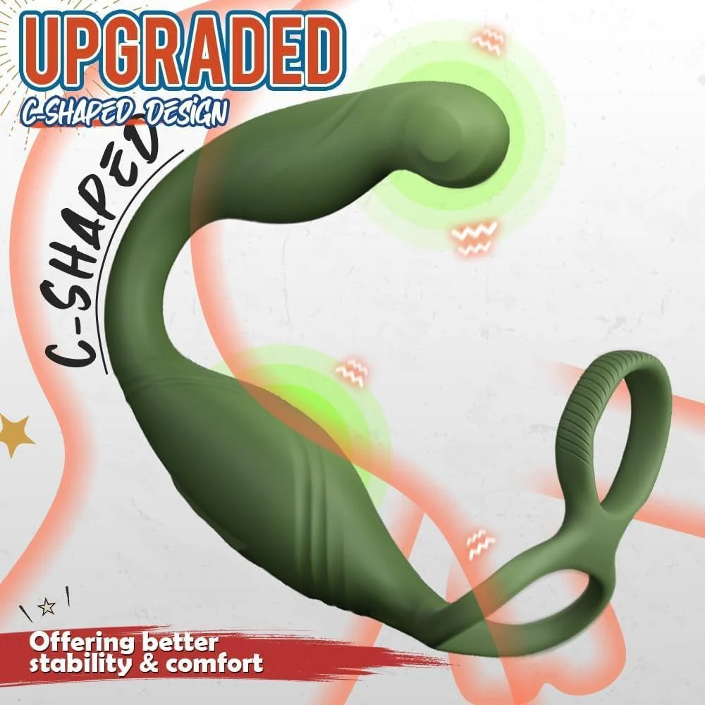 RotateCoreX Rotating Prostate Massager Cock Ring 10 Modes Remote - Image 7