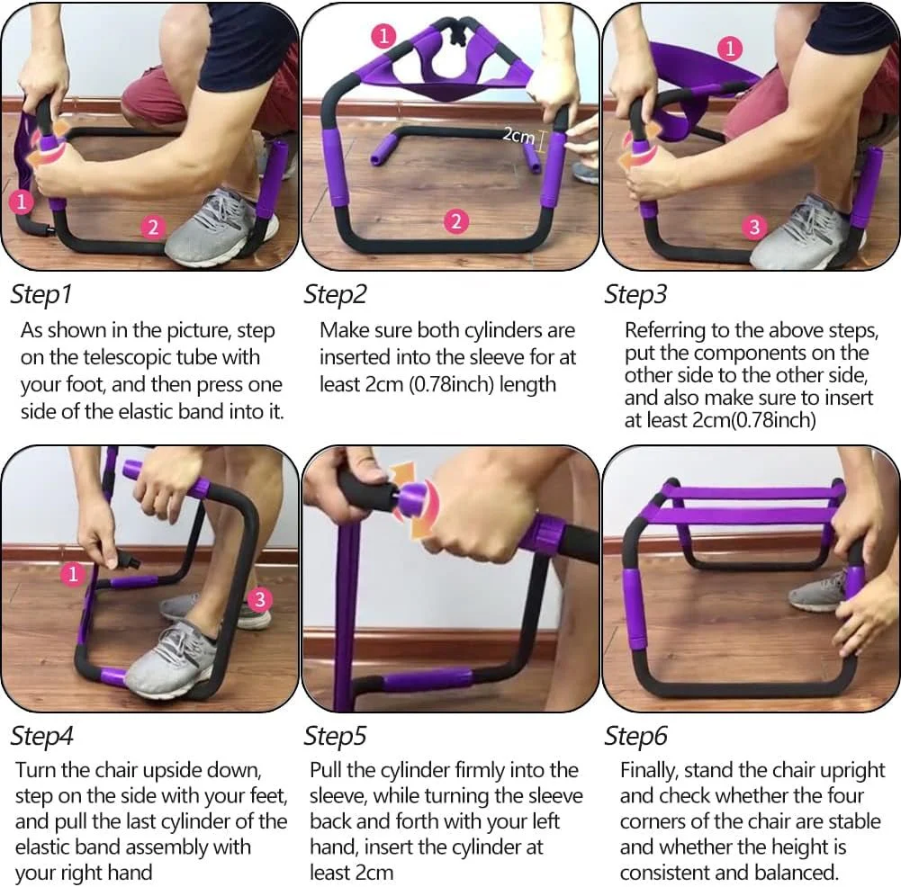 BlushBounce Pink Adjustable Sex Chair Position Aid - Image 3