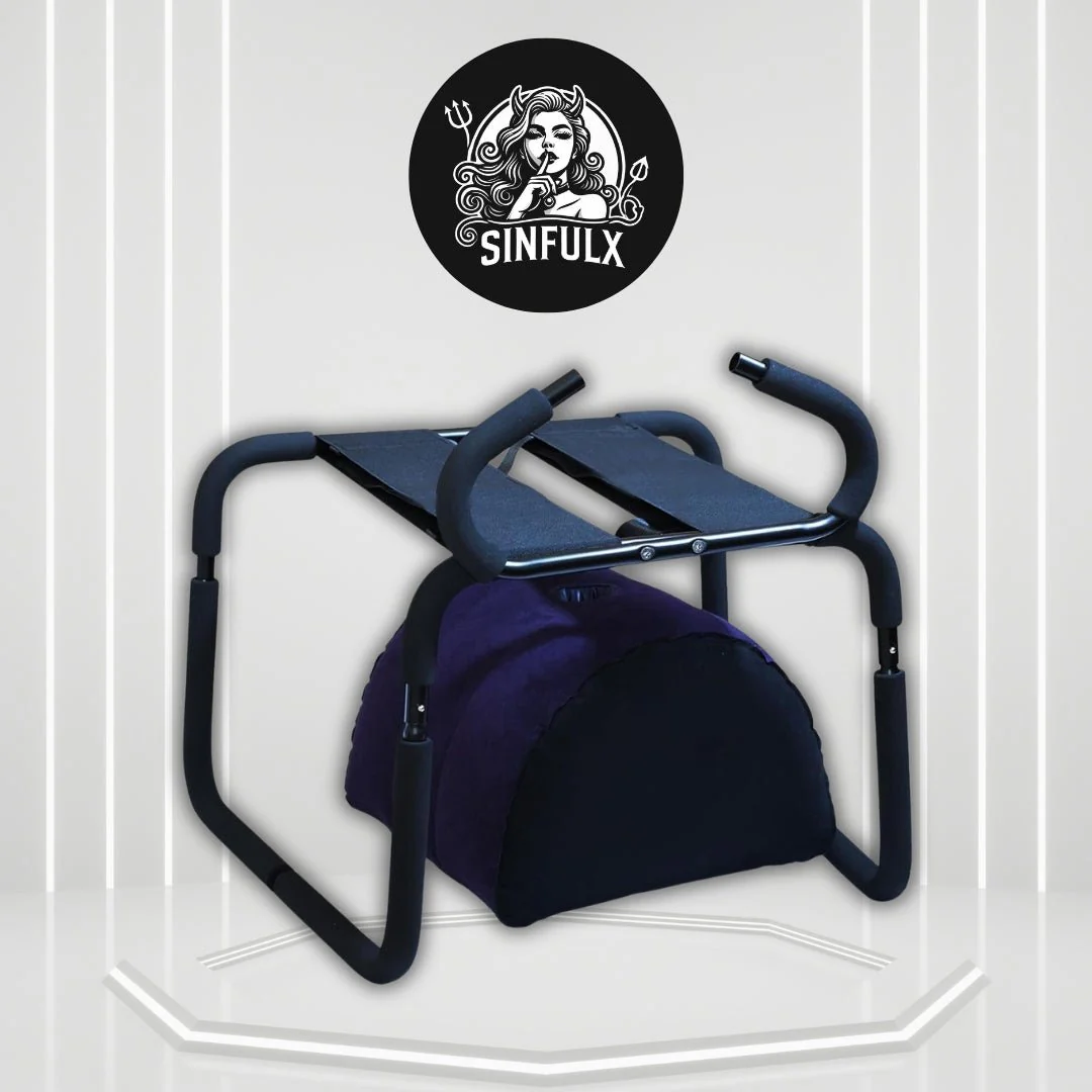 RhythmCore Adjustable Sex Chair with Handrail