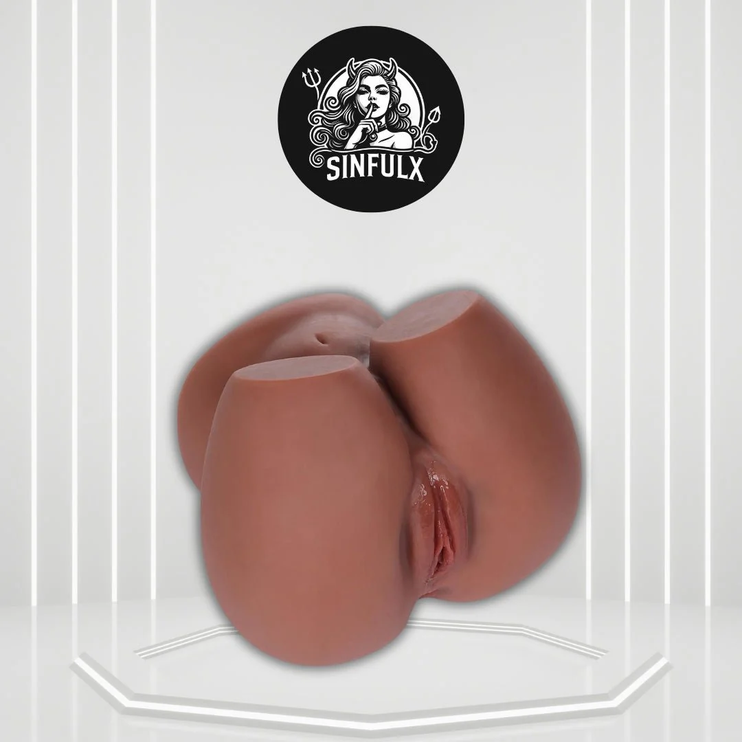 MidnightCurves Black Sex Doll Torso Dual Channel 10LB