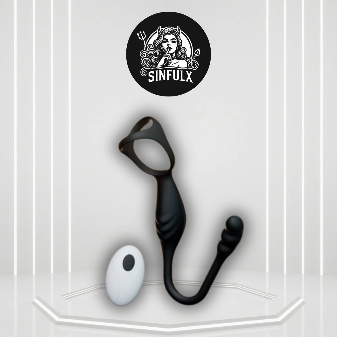 CorePulse Remote Prostate Massager Cock Ring 10 Vibrations