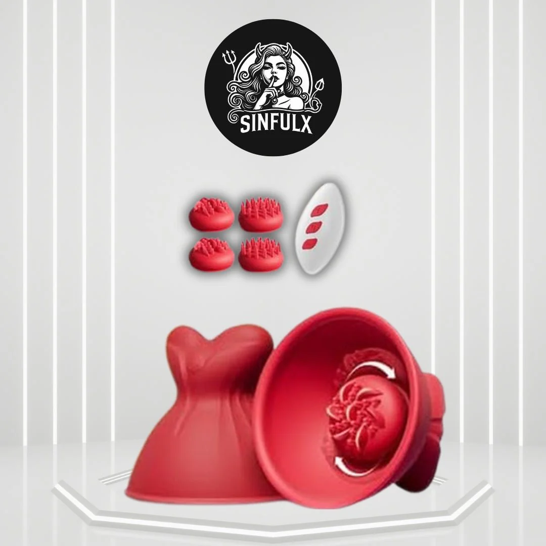 OmniBloom 5-in-1 Nipple Stimulator 7 Modes Waterproof