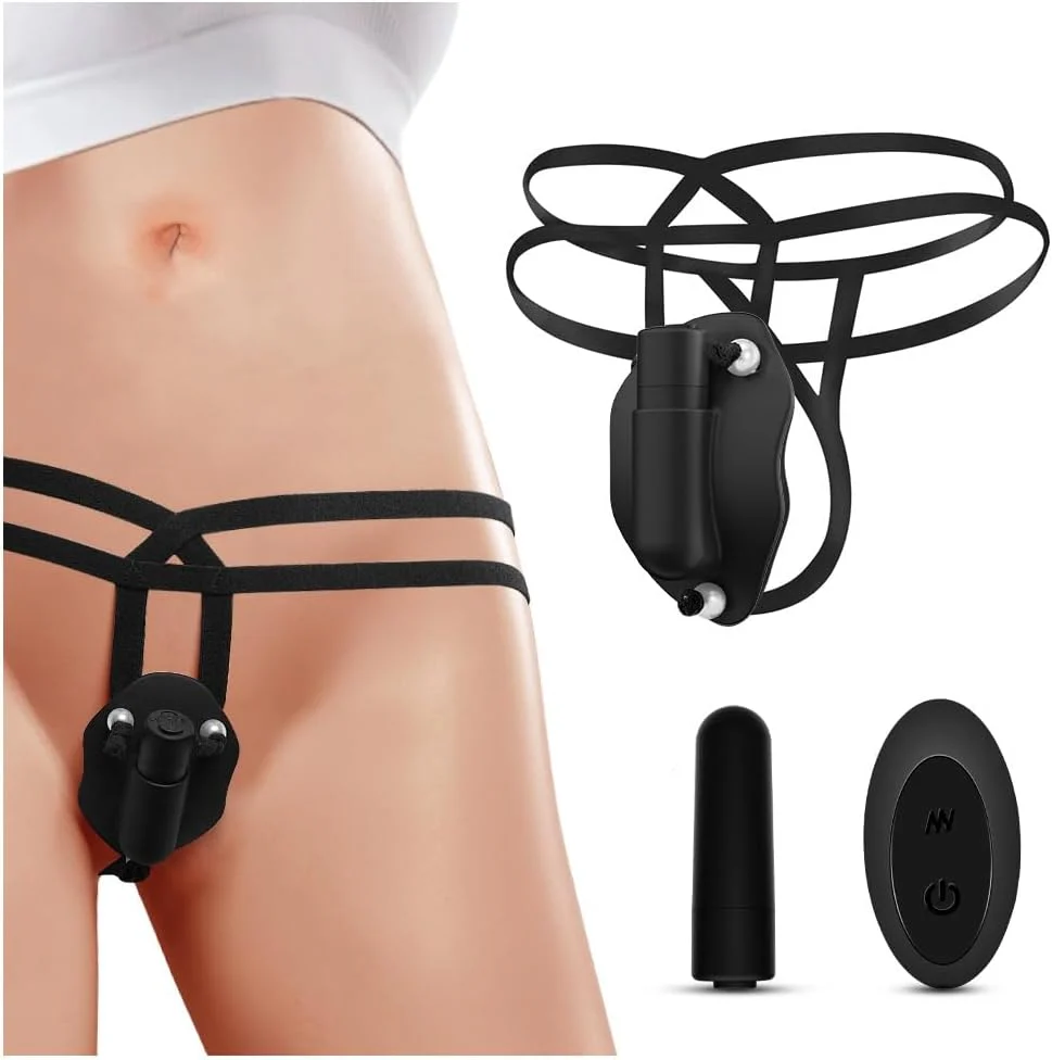 DualSync Wearable Panty Vibrator Remote 10 Modes Waterproof