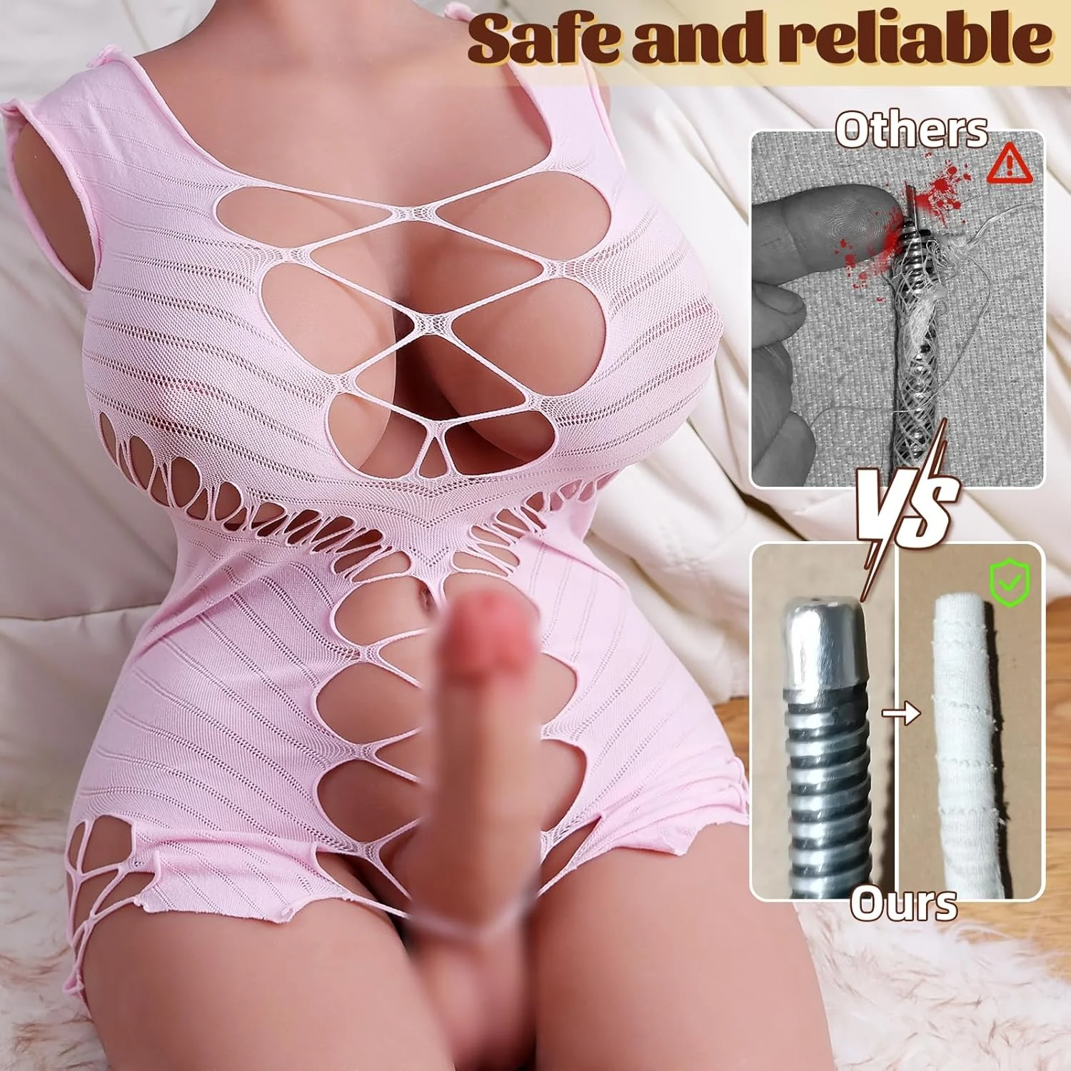 ZypherionX 38lb Transgender Sex Doll Torso w/ Dildo - Image 6