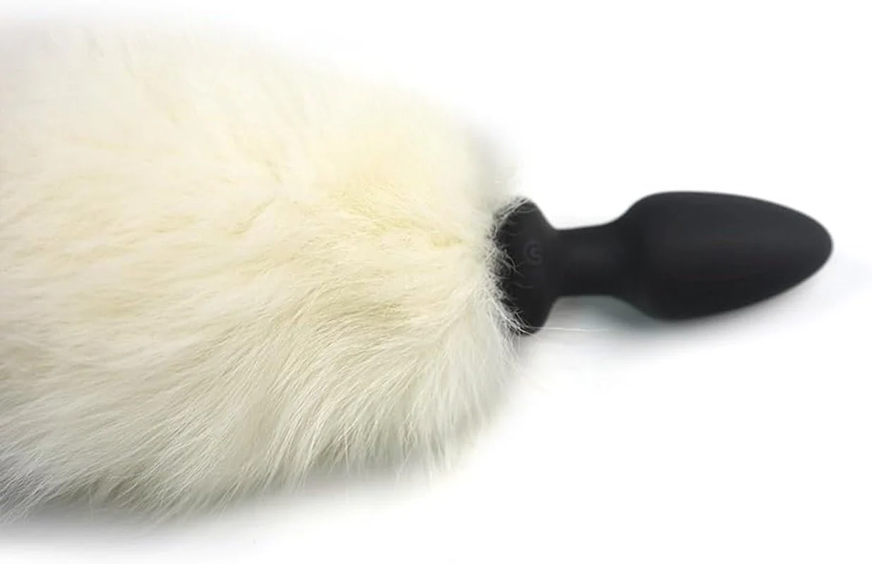 FrostPulse Remote Control Fox Tail Vibrating Anal Plug - Image 5