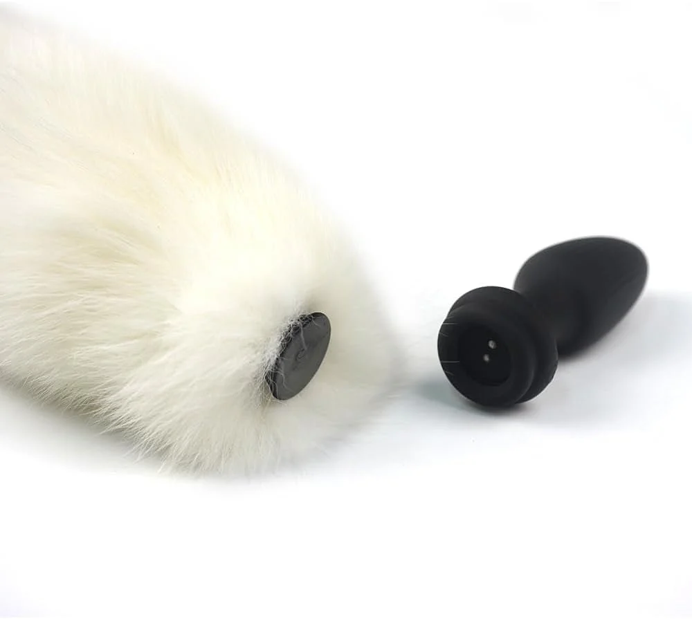 FrostPulse Remote Control Fox Tail Vibrating Anal Plug - Image 6