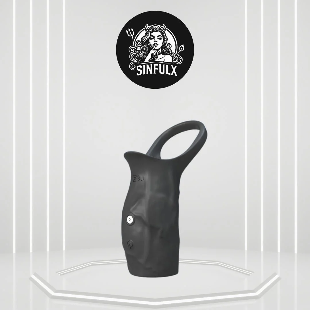 SirenStim 360° Penis Sleeve Extender with Vibration & Ball Ring