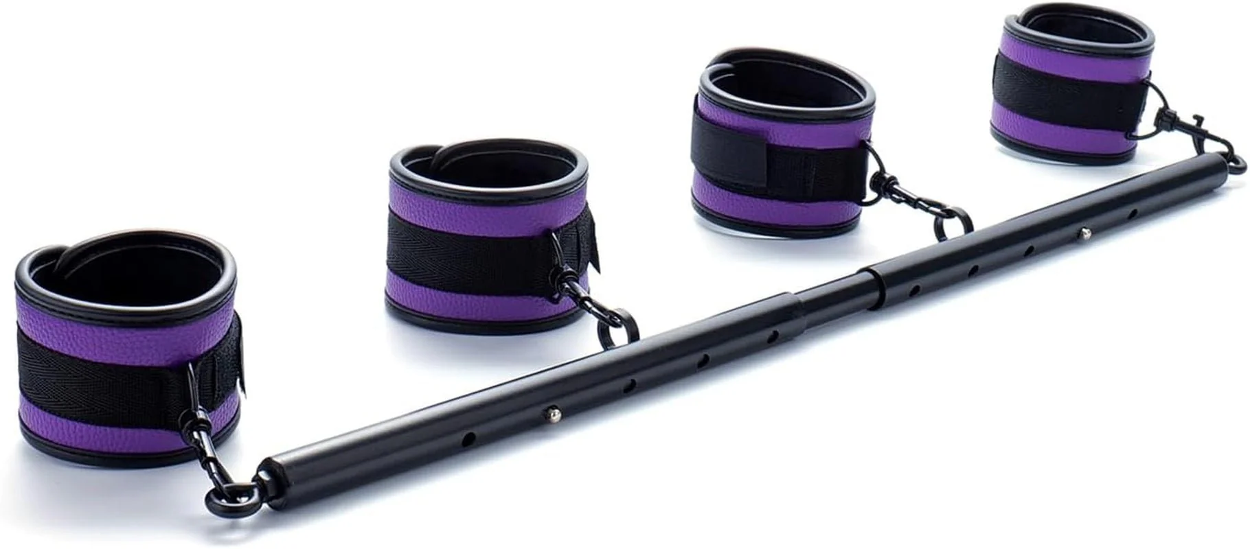 MidnightViolet Black Purple Adjustable Spreader Bar