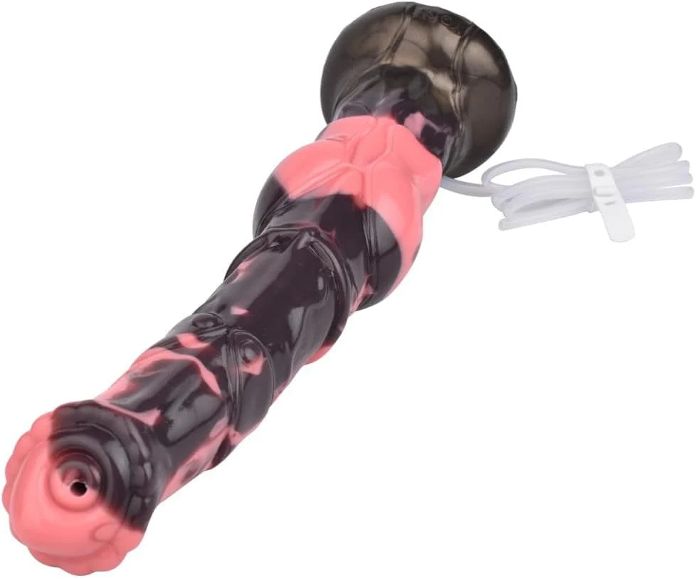 CosmicJet 12” Squirting Fantasy Dildo Silicone Suction Cup - Image 4