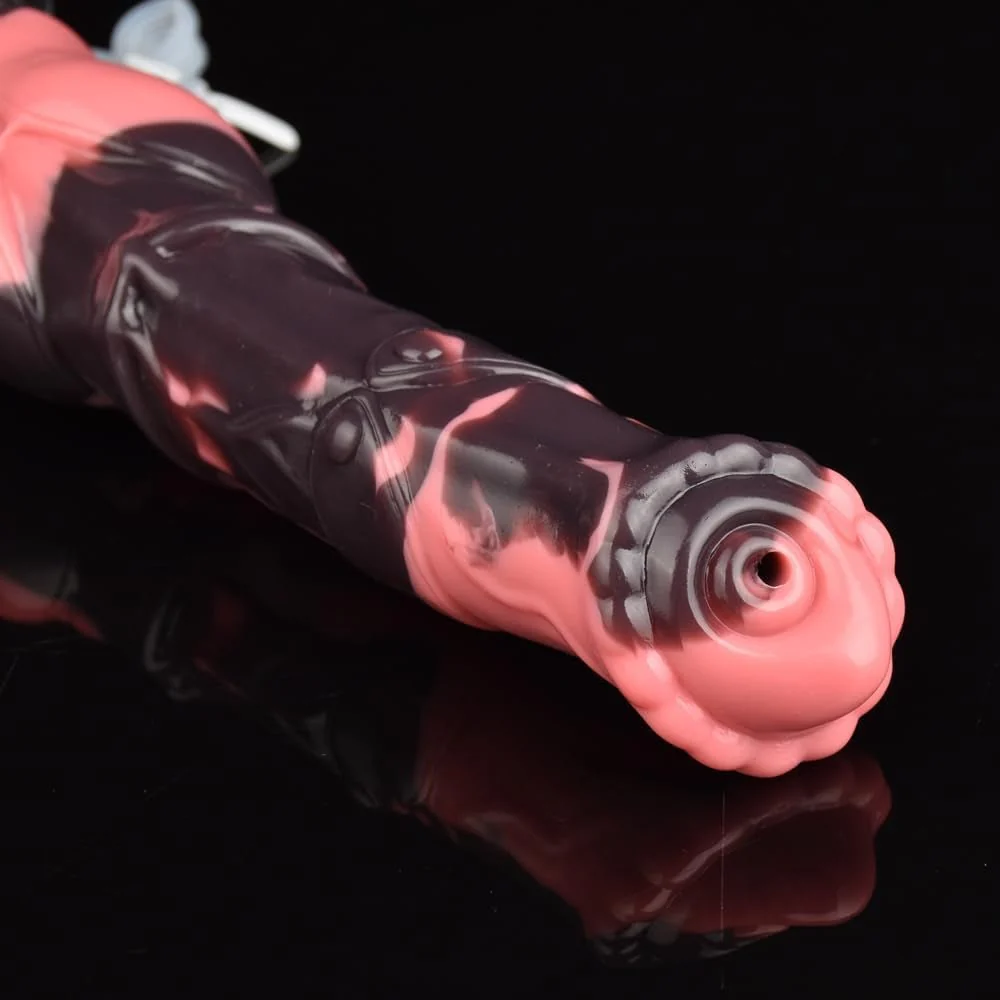 CosmicJet 12” Squirting Fantasy Dildo Silicone Suction Cup - Image 8
