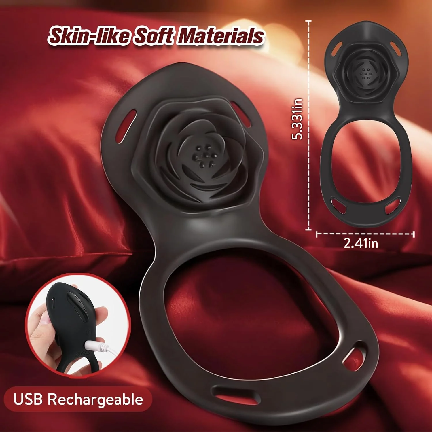 SilentBloom Wearable Clit Vibrator App Remote Quiet Waterproof - Image 10