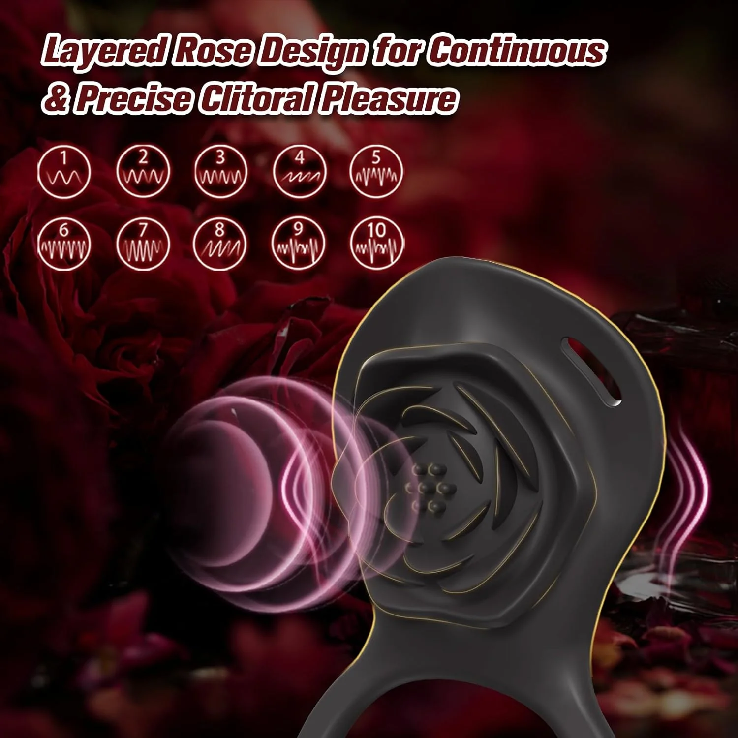 SilentBloom Wearable Clit Vibrator App Remote Quiet Waterproof - Image 5
