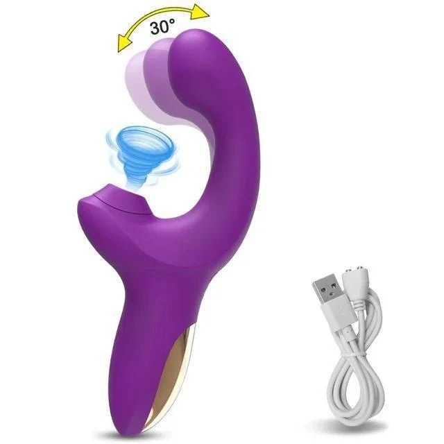 SuctionCurve Rabbit Suction Vibrator for Women - Image 13