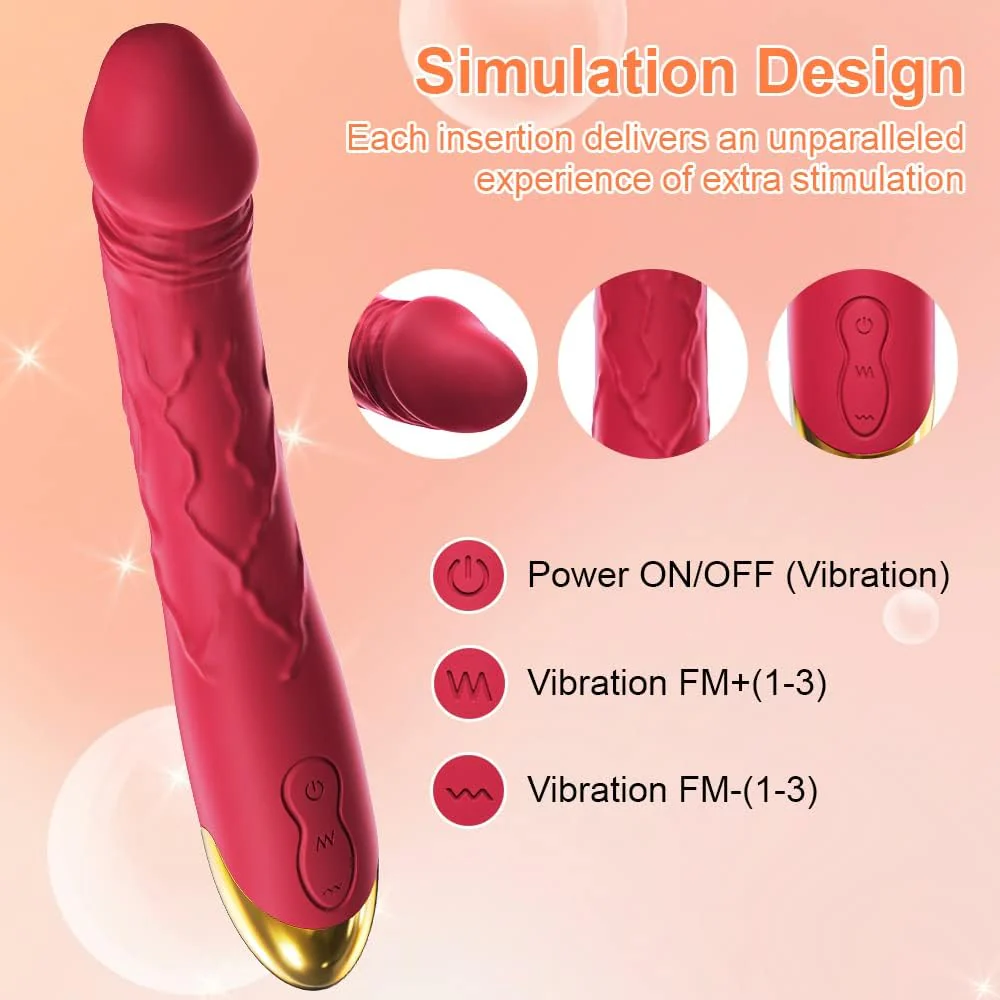 SynthPulse Powerful Dildo Vibrator - Image 2