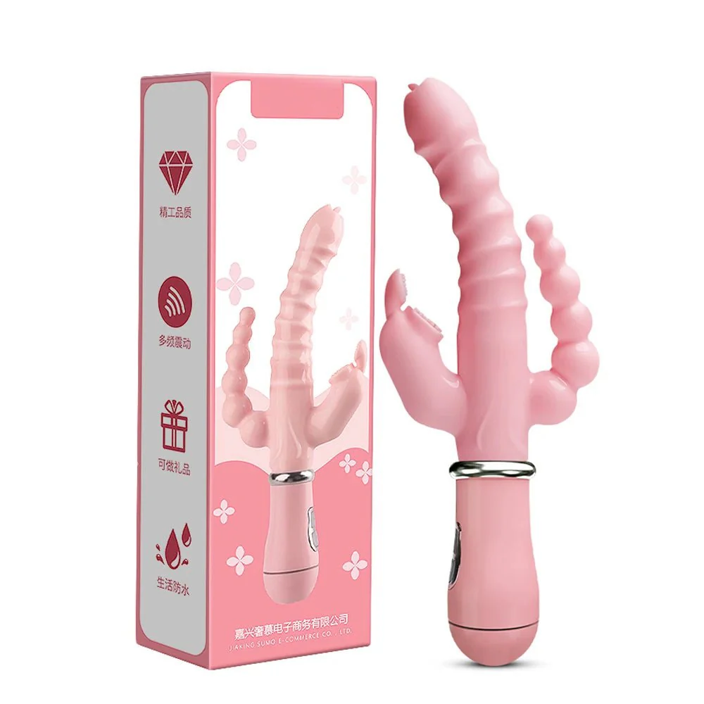 TriFusion 3-in-1 Rabbit Tongue Vibrator