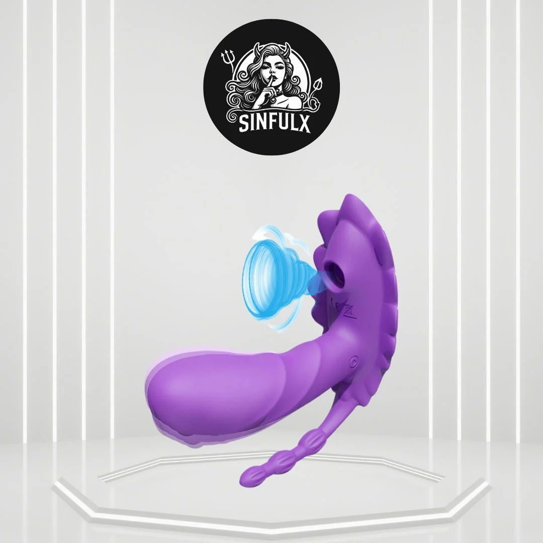 TriplePulse Anal Beads Clit Massage Dildo Vibrator - Image 2