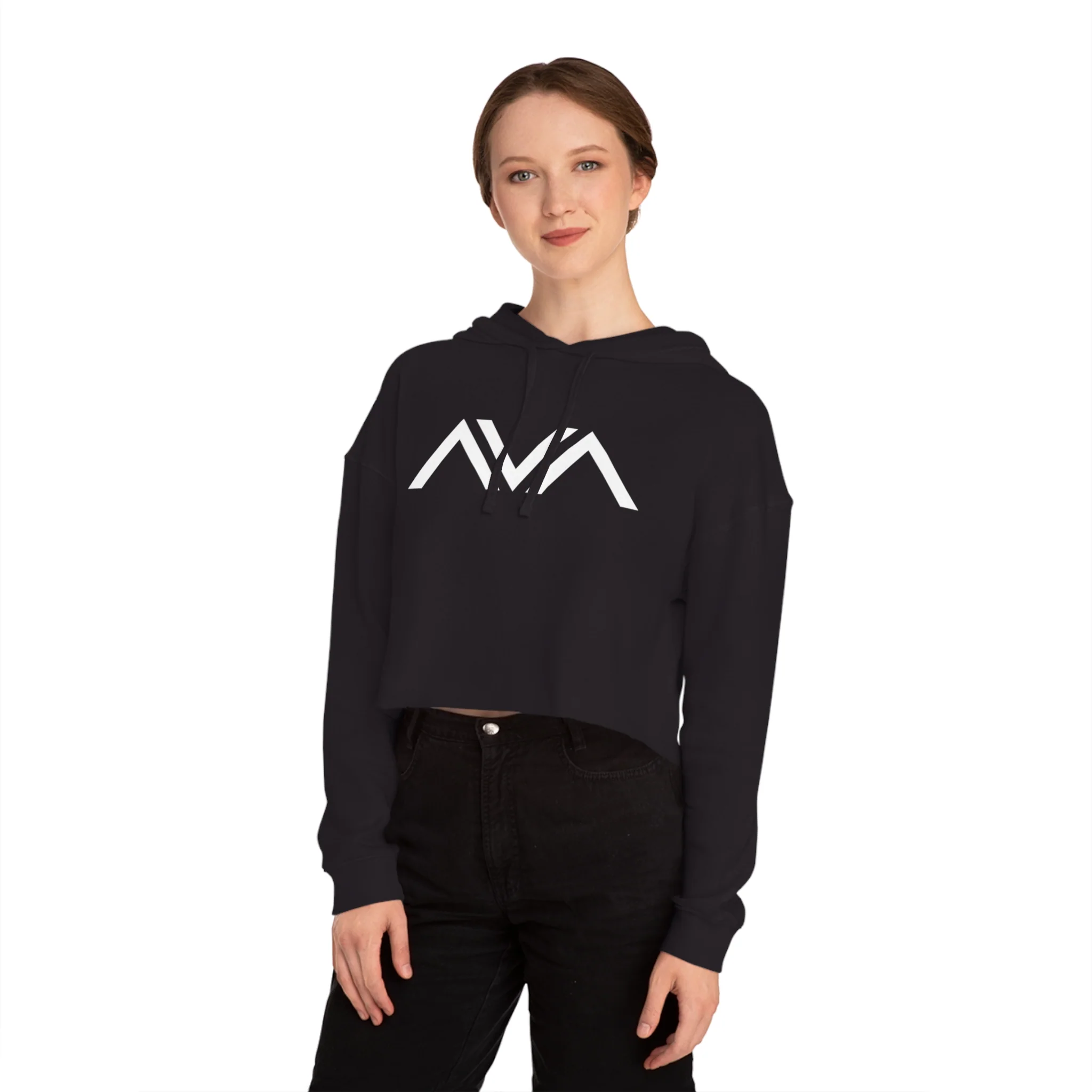 UA Stylish Women's Cropped Hooded Sweatshirt - Image 19