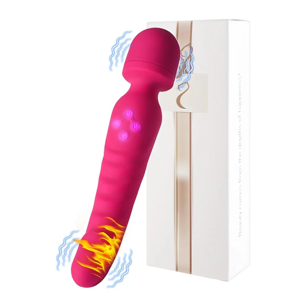 VeloraIgnite Heated Dual Head Wand Vibrator - Image 17