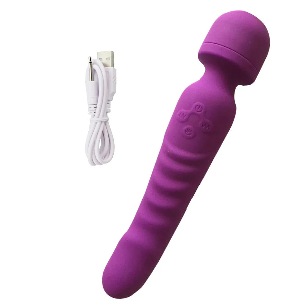 VeloraIgnite Heated Dual Head Wand Vibrator - Image 20