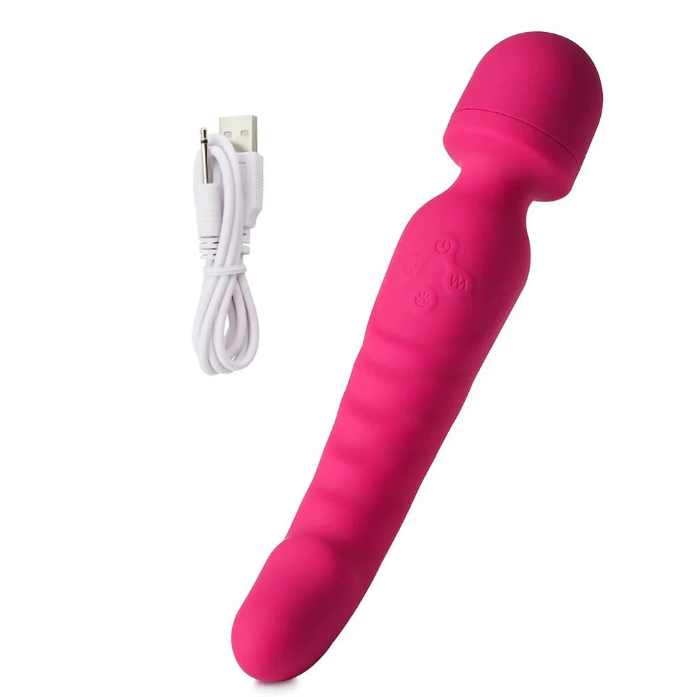 VeloraIgnite Heated Dual Head Wand Vibrator - Image 21