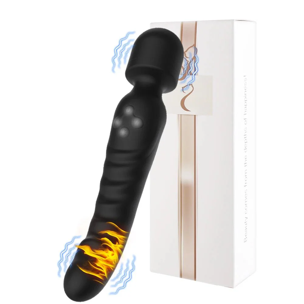 VeloraIgnite Heated Dual Head Wand Vibrator - Image 22