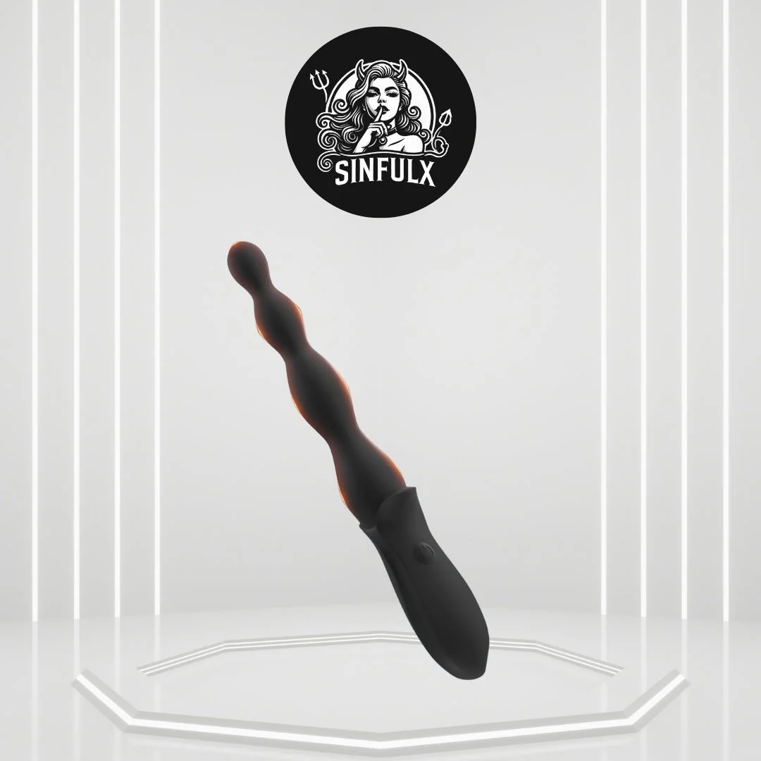 VibeBeads Pro Vibrating Anal Beads Wand