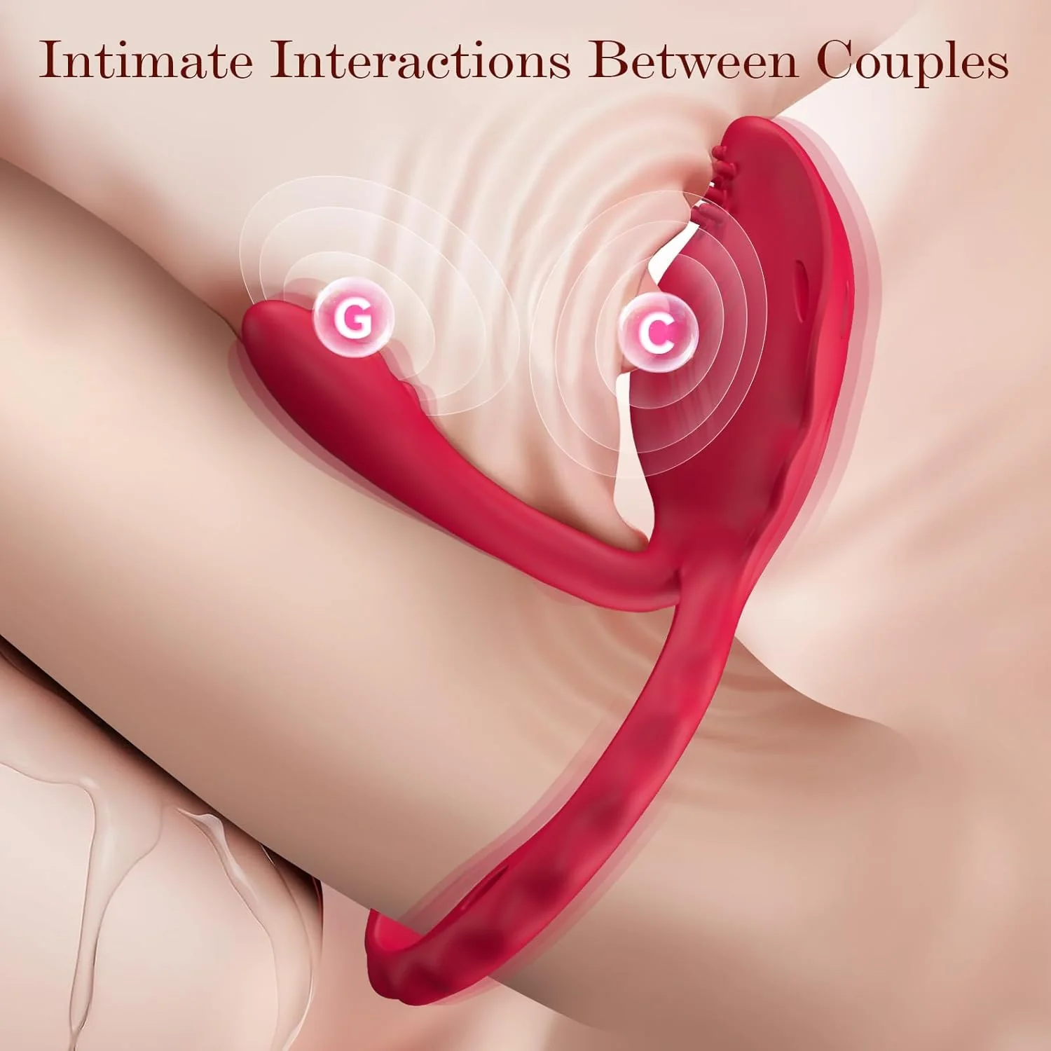 TriLink 3-in-1 Remote Nipple Clamps & Couples Ring Vibrator Set - Image 6