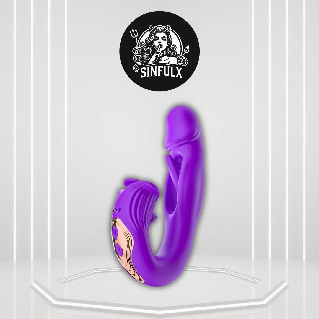 CommandRose App Control Rabbit Vibrator 9 Modes Flapping
