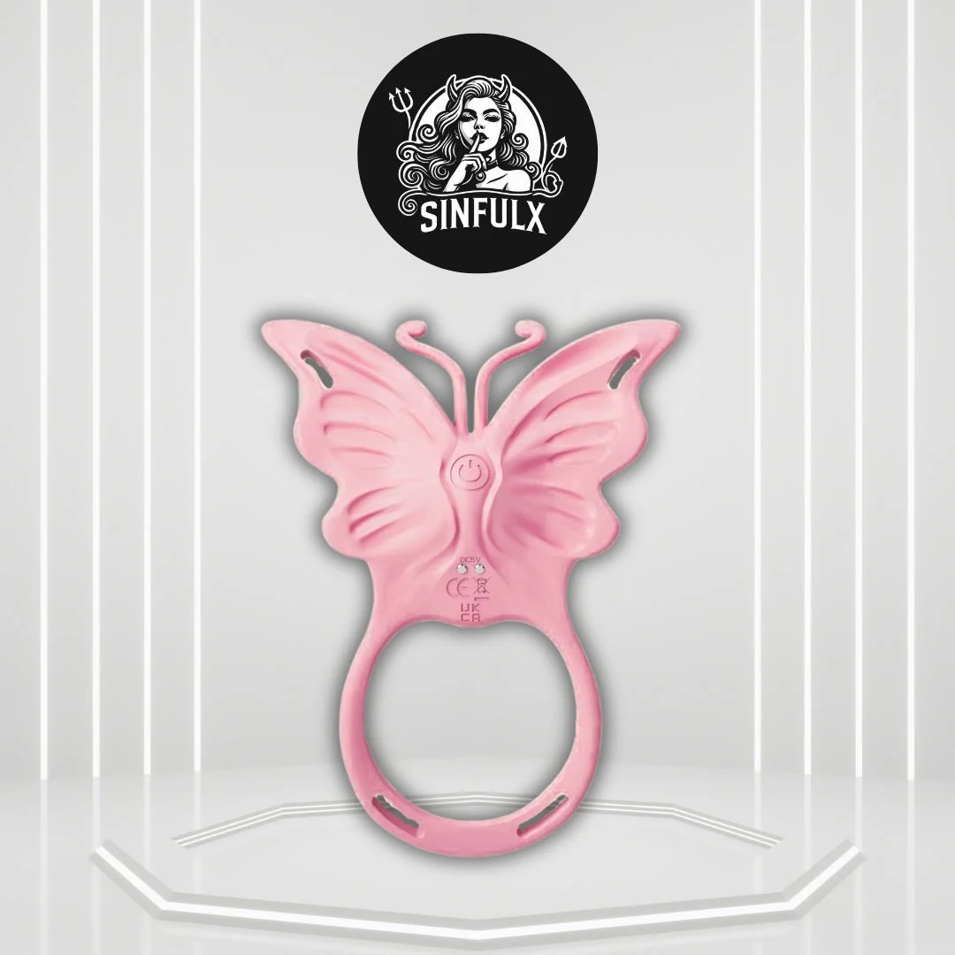 SyncButterfly Cock Ring Clit Stimulator App Control 9 Modes