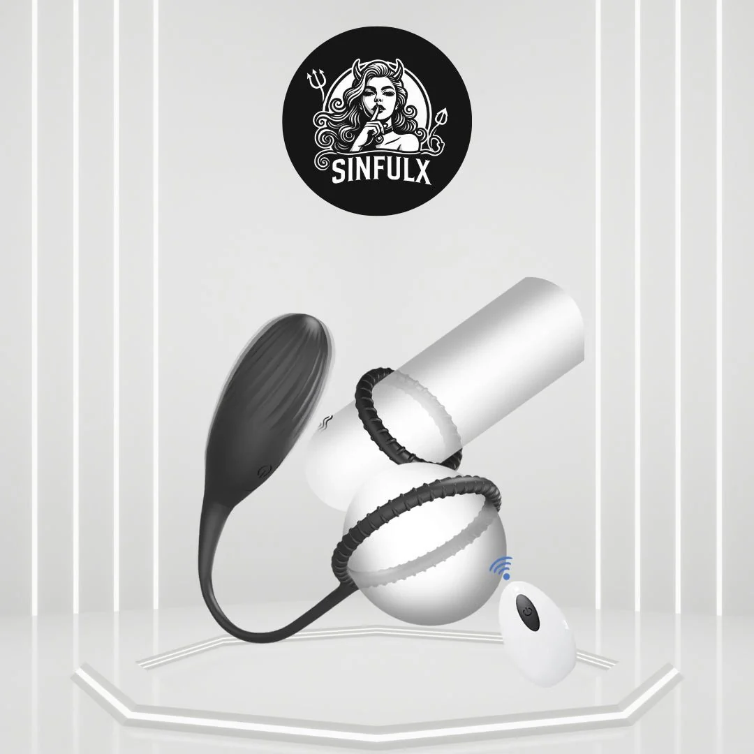 Wireless Control Prostate Massager Cock Ring